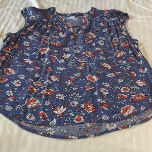 Sleeveless summer top